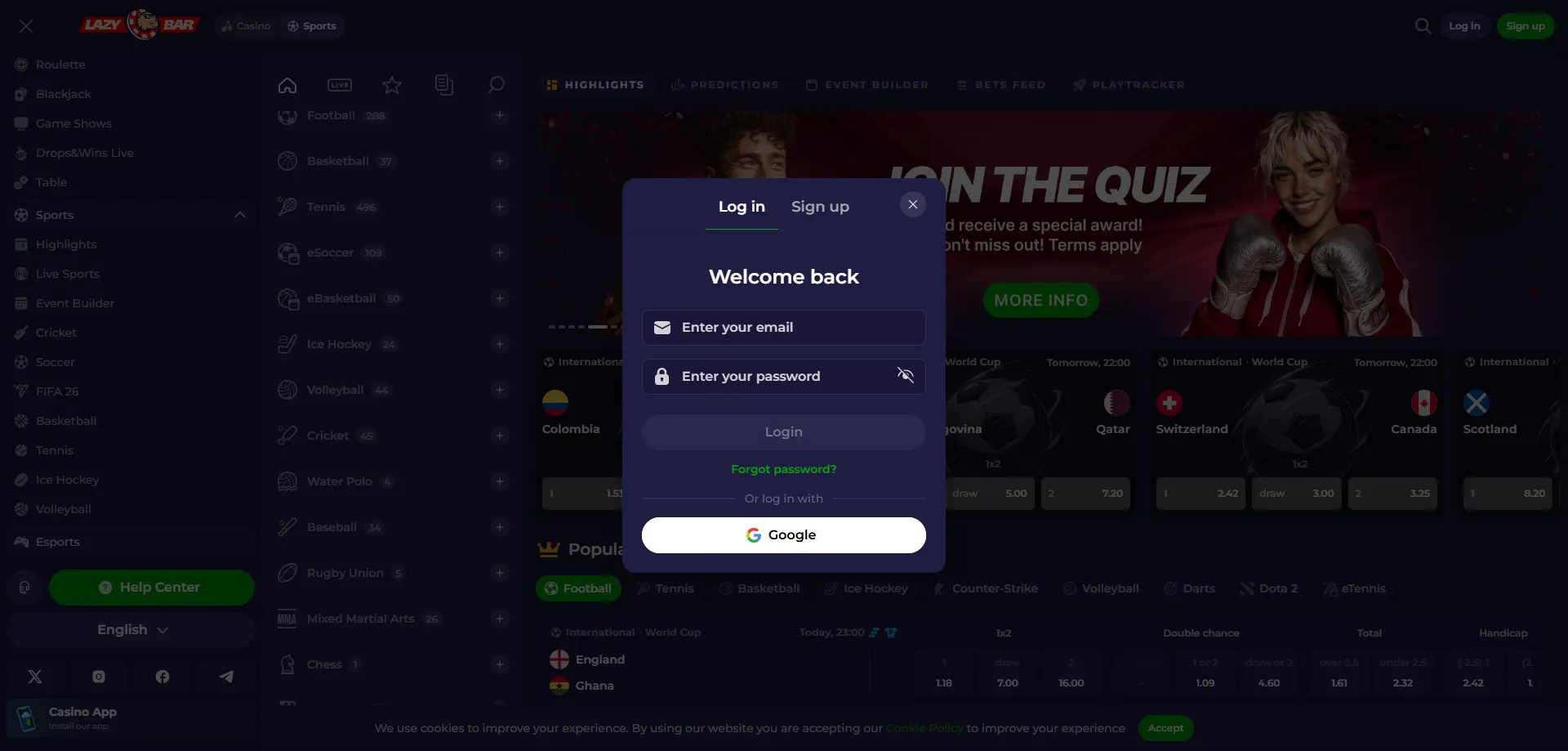 Lazybar Casino depositi e prelievi rapidi — metodi di pagamento disponibili